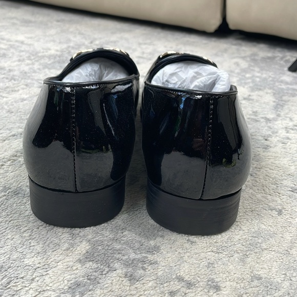 NIB Moretti Black Label Dylan Patent Leather Smoking Loafers Black Tie Wedding - Picture 5 of 12